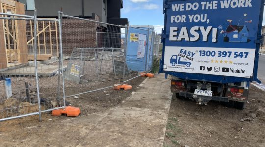 building site rubbish removal melbourne after